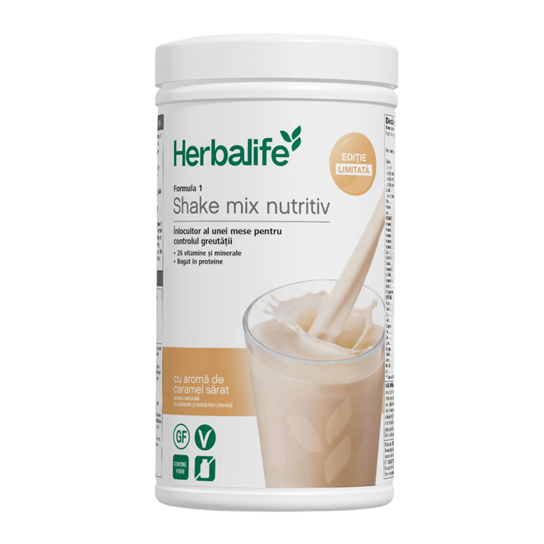 Formula 1 Shake Mix Nutritiv cu aromă Caramel Sărat 550g