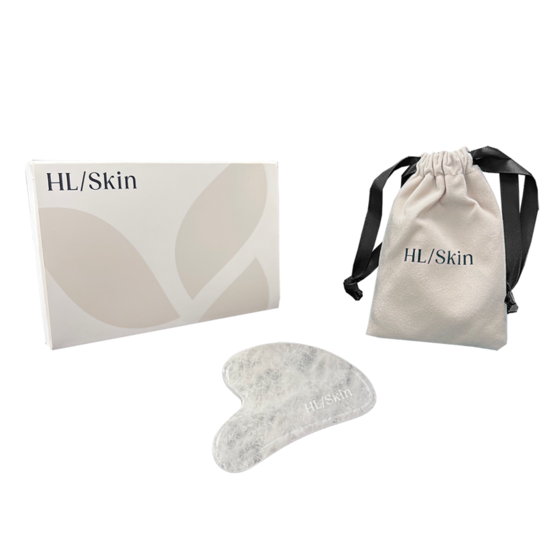 Gua Sha din jad alb
