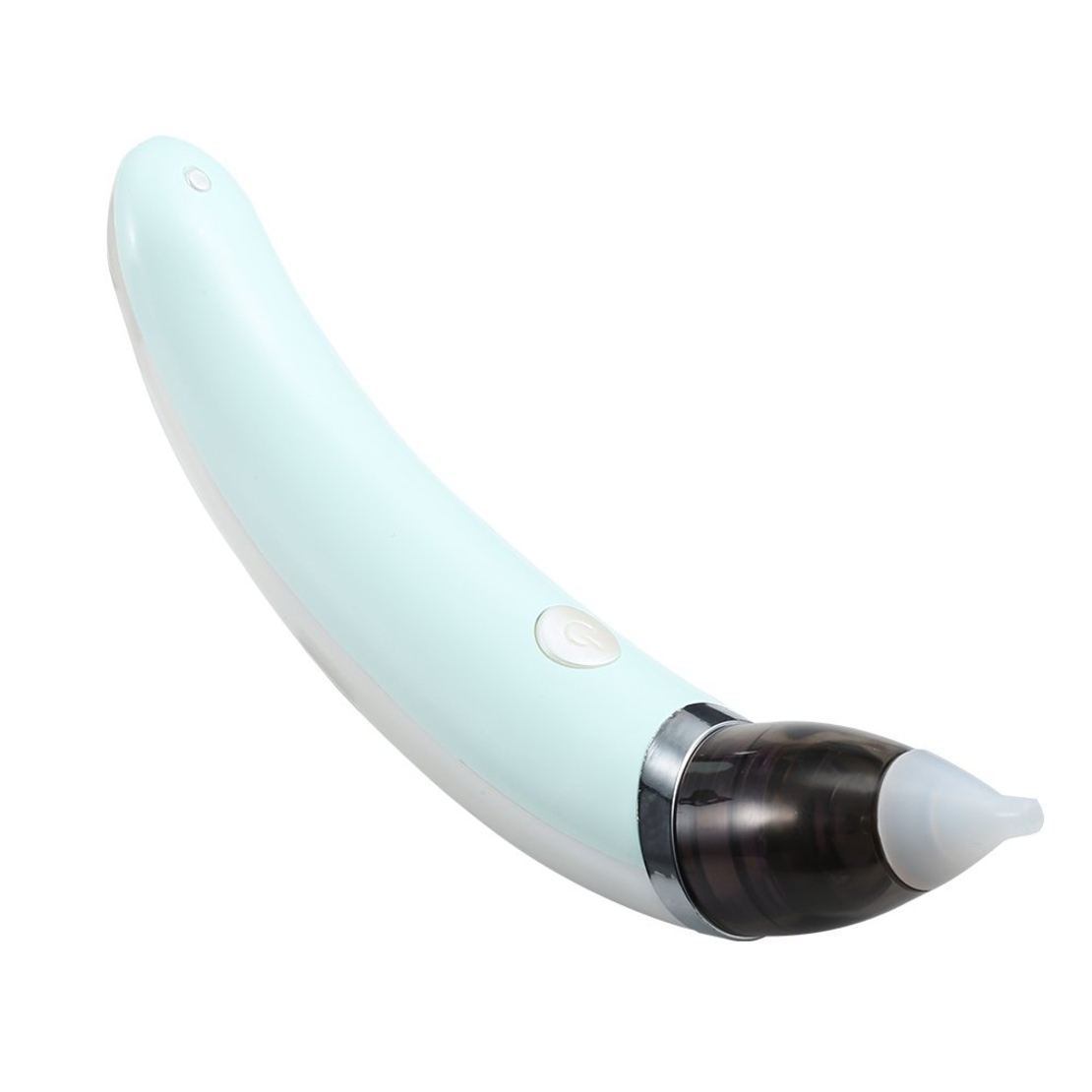 Aspirator Nazal pentru Copii - 5 Trepte de Putere, 2 Capete de Silicon, Albastru