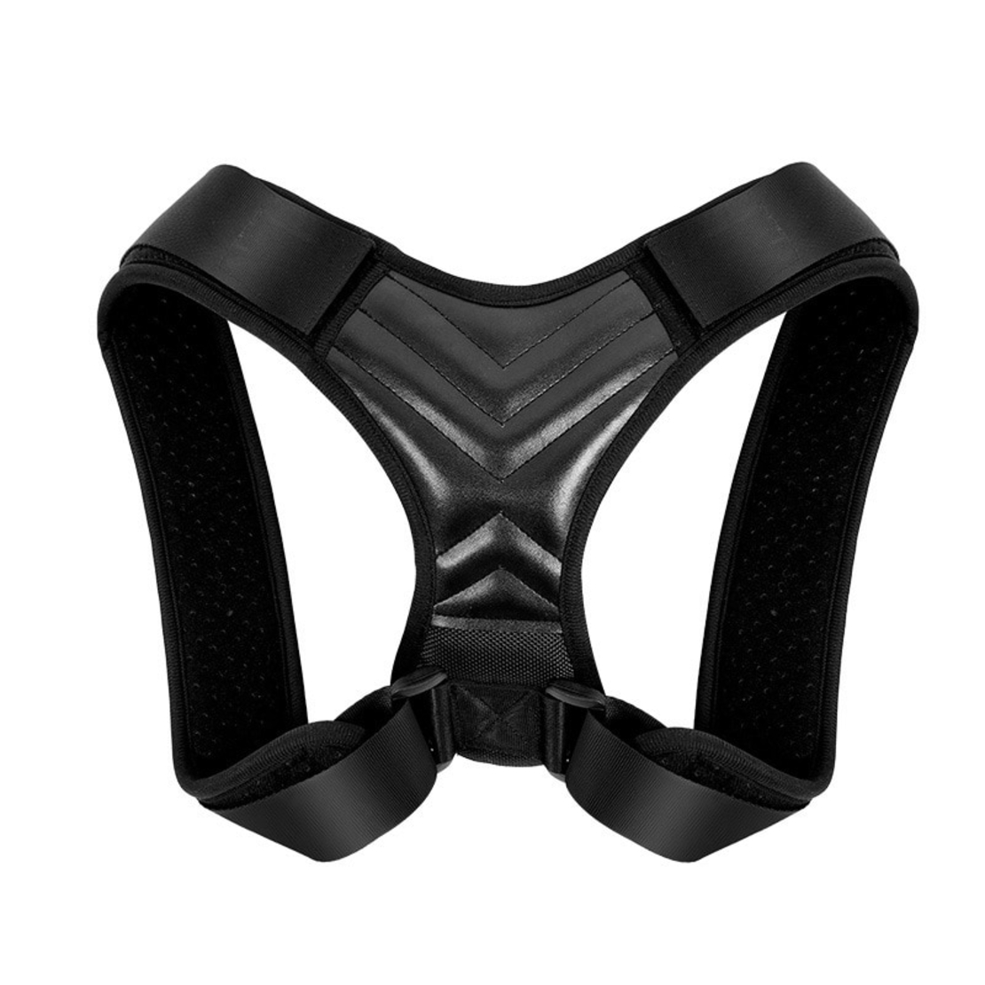 Aparatoare pentru spate Neo™, functie de sustinere si indreptare postura, suport ortopedic, marime reglabila, bretele ajustabile, unisex, material textil, negru