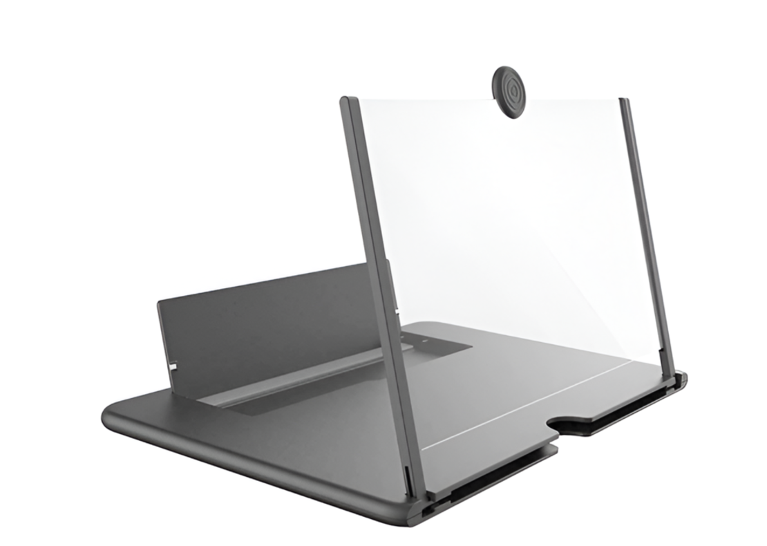 Lupa pliabila Neo™ pentru telefon cu efect 3d si zoom 4x factor de marire, diagonala de 10 inch