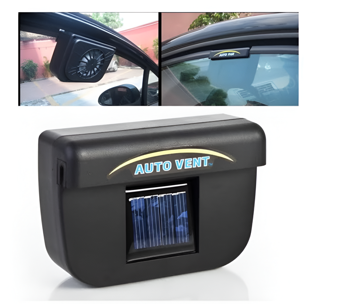 Mini Ventilator Auto NEO™, cu Incarcare Solara