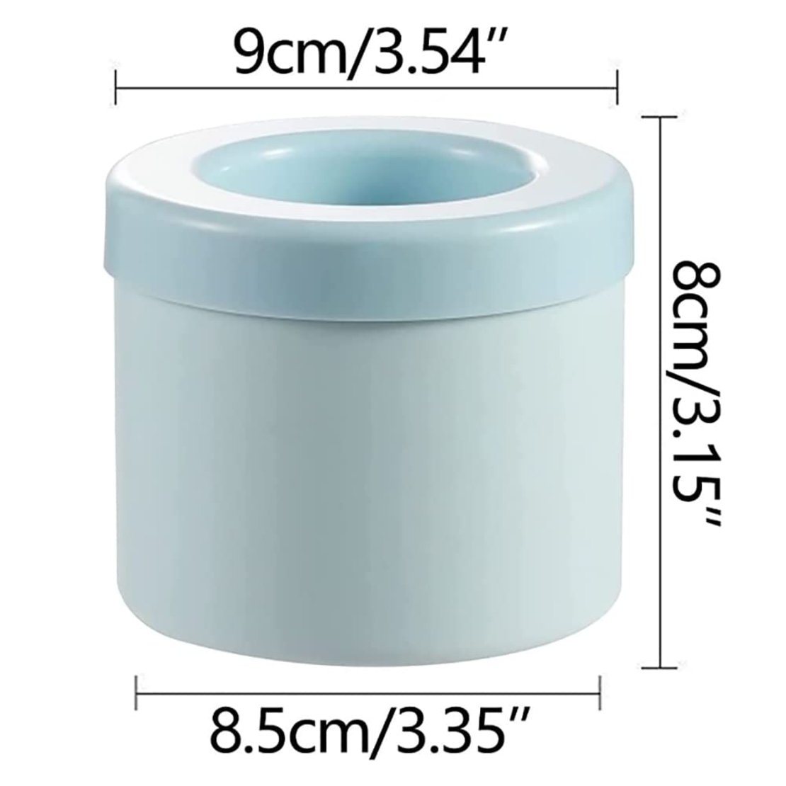 Forma Gheata Pentru Racirea Bauturilor, Neo™ Ice-Ice-Baby®, din Silicon Fara BPA, fara Capac, Cuburi Gheata, Verde