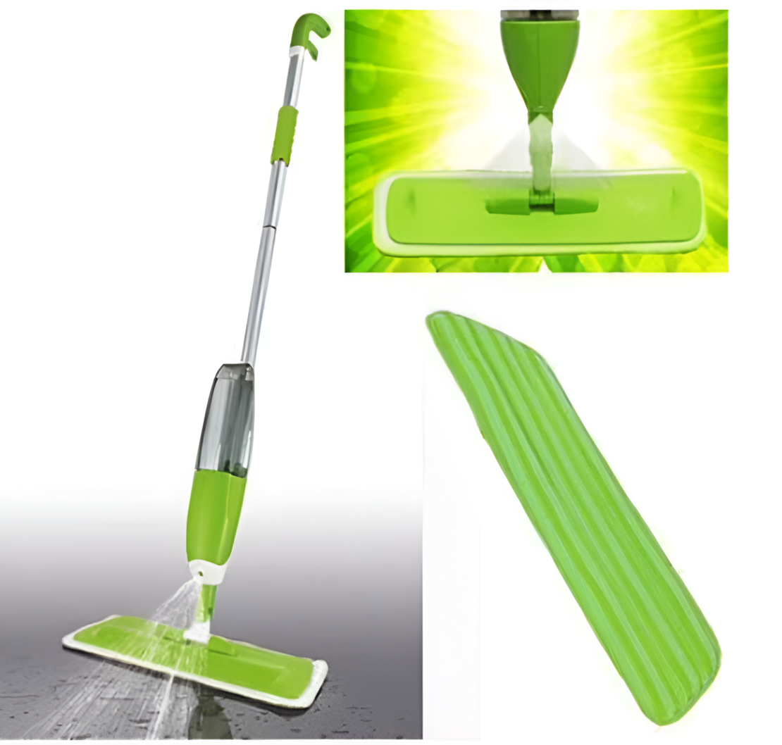 Mop Multifunctional Neo™ cu Pulverizator si Capacitate de 600 ml pentru Pulverizarea, Microfibra
