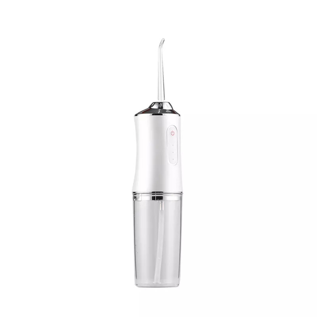 Irigator bucal si oral profesional PPS Pulse® Neo™, 140 PSI, Functie masaj, rotatie 360°, portabil, 4 moduri, acumulator 1400mAh, 4 duze incluse, 220 ml, alb