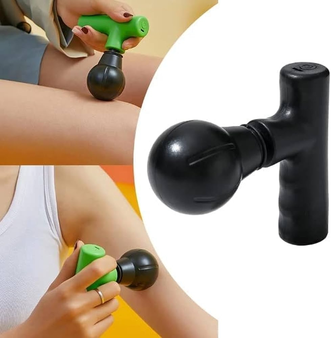 Mini Pistol de Masaj Neo™ GunDeep®, perfect pentru sportivi, usor de purtat in geanta, 807