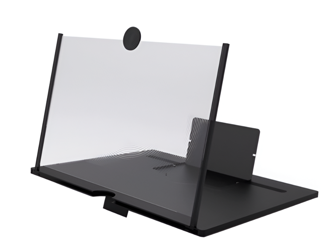 Lupa pliabila Neo™ pentru telefon cu efect 3d si zoom 4x factor de marire, diagonala de 10 inch