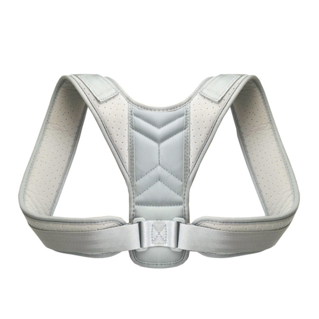 Corector de postura Ham Gri ajustabil, Nylon, Gri, XL, Neo™