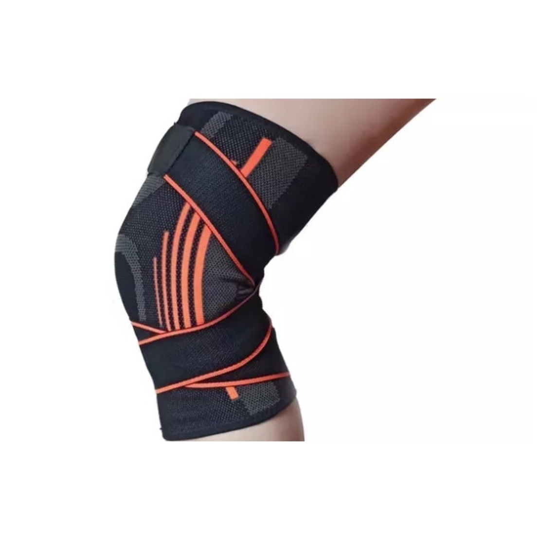 Aparatoare de genunchi Neo™ cu bretele de stabilizare, Negru