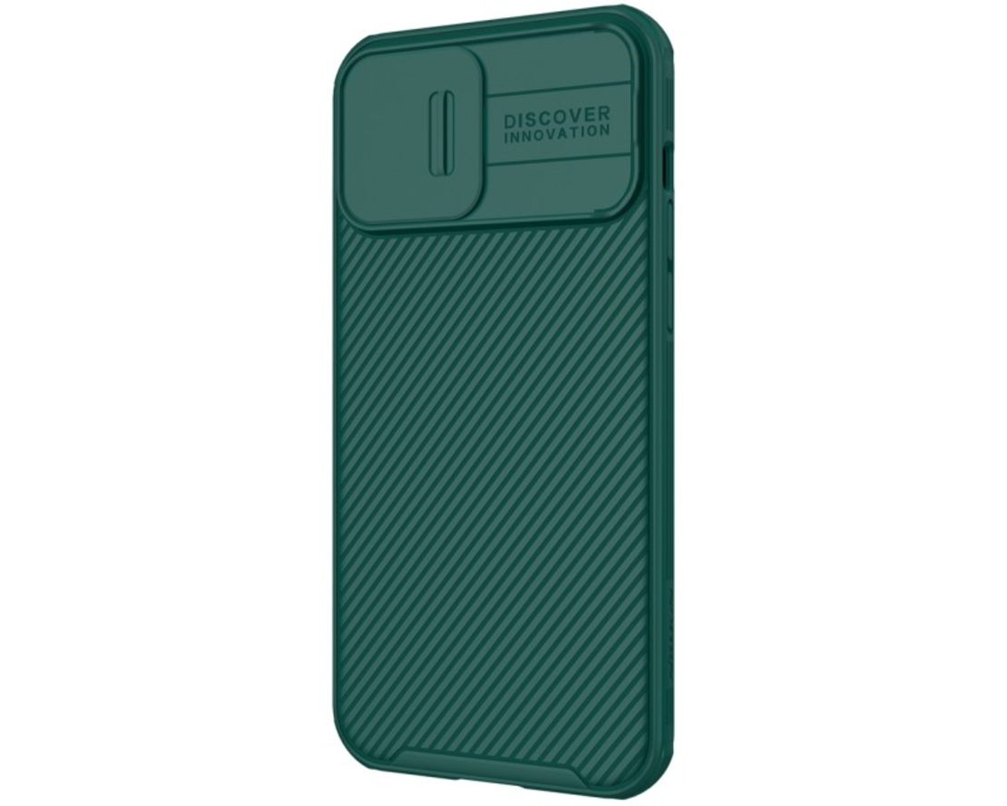 Husa Nillkin Camshield Pro Case compatibila cu iPhone 12 Pro Max, Dark Green