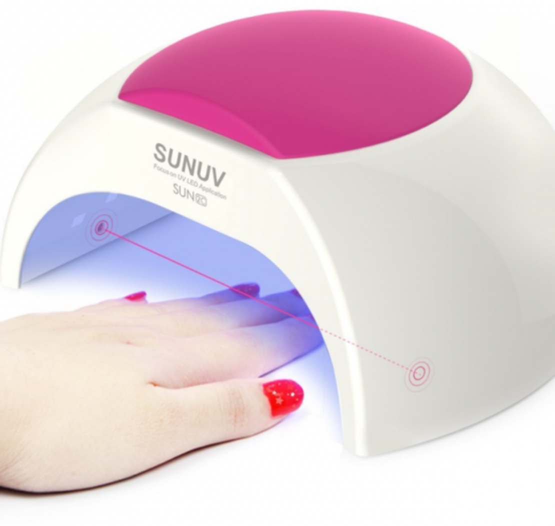 Lampa Profesionala Manichiura Pedichiura, Neo Sun 2C, Uscare Unghii UV 33 Leduri cu Temporizator si Senzor de miscare, Timer, 48W