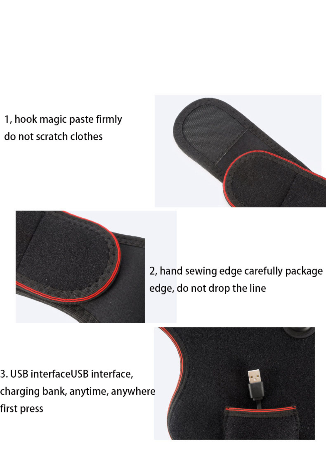 Genunchiera cu Incalzire, Neo™, pentru Tratament Genunchi si Dureri Articulare, Incarcare USB, Confortabila, Flexibila