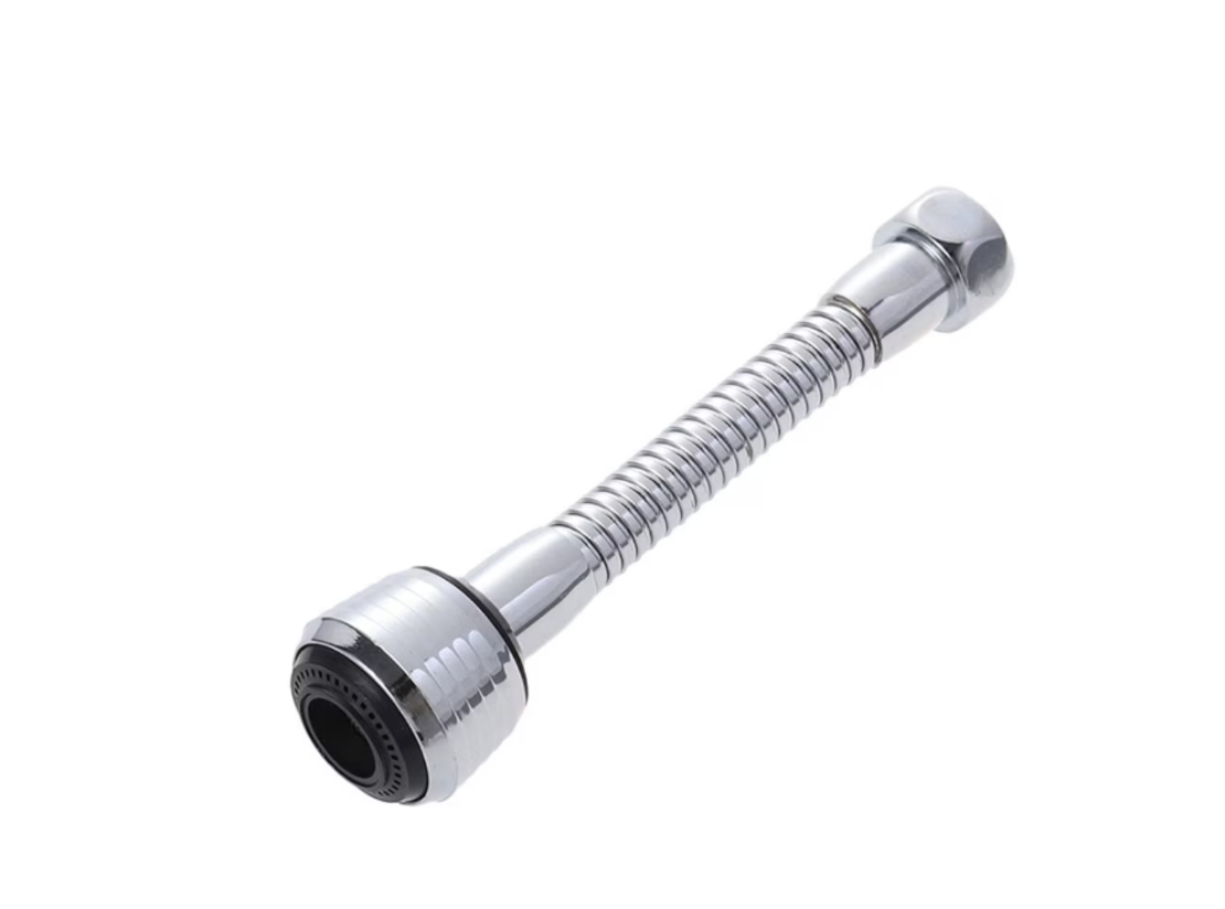Prelungitor Universal Neo™ pentru Robinet 13 cm, 2 Fluxuri, Argintiu