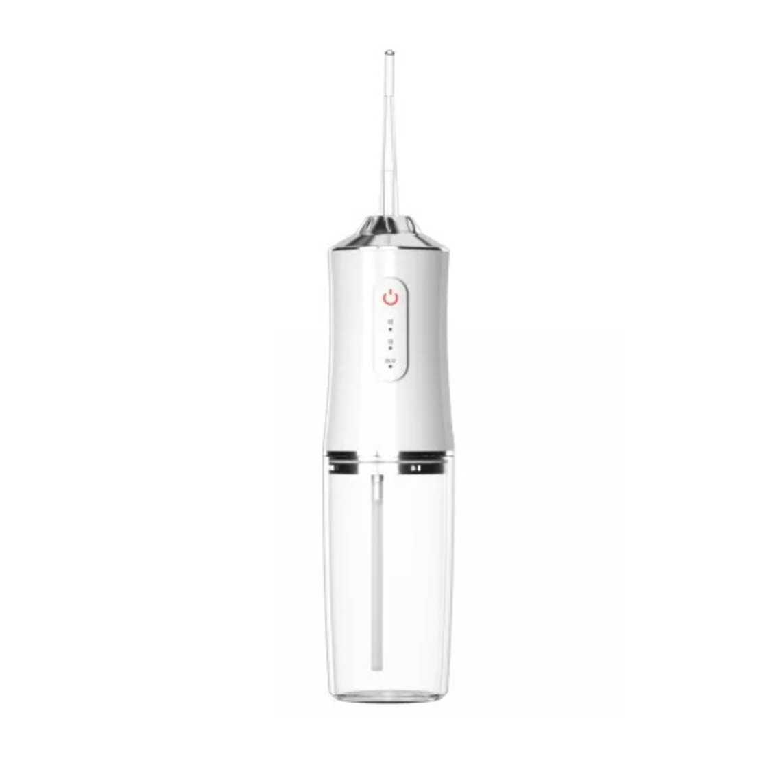 Irigator bucal si oral profesional PPS Pulse® Neo™, 140 PSI, Functie masaj, rotatie 360°, portabil, 4 moduri, acumulator 1400mAh, 4 duze incluse, 220 ml, alb