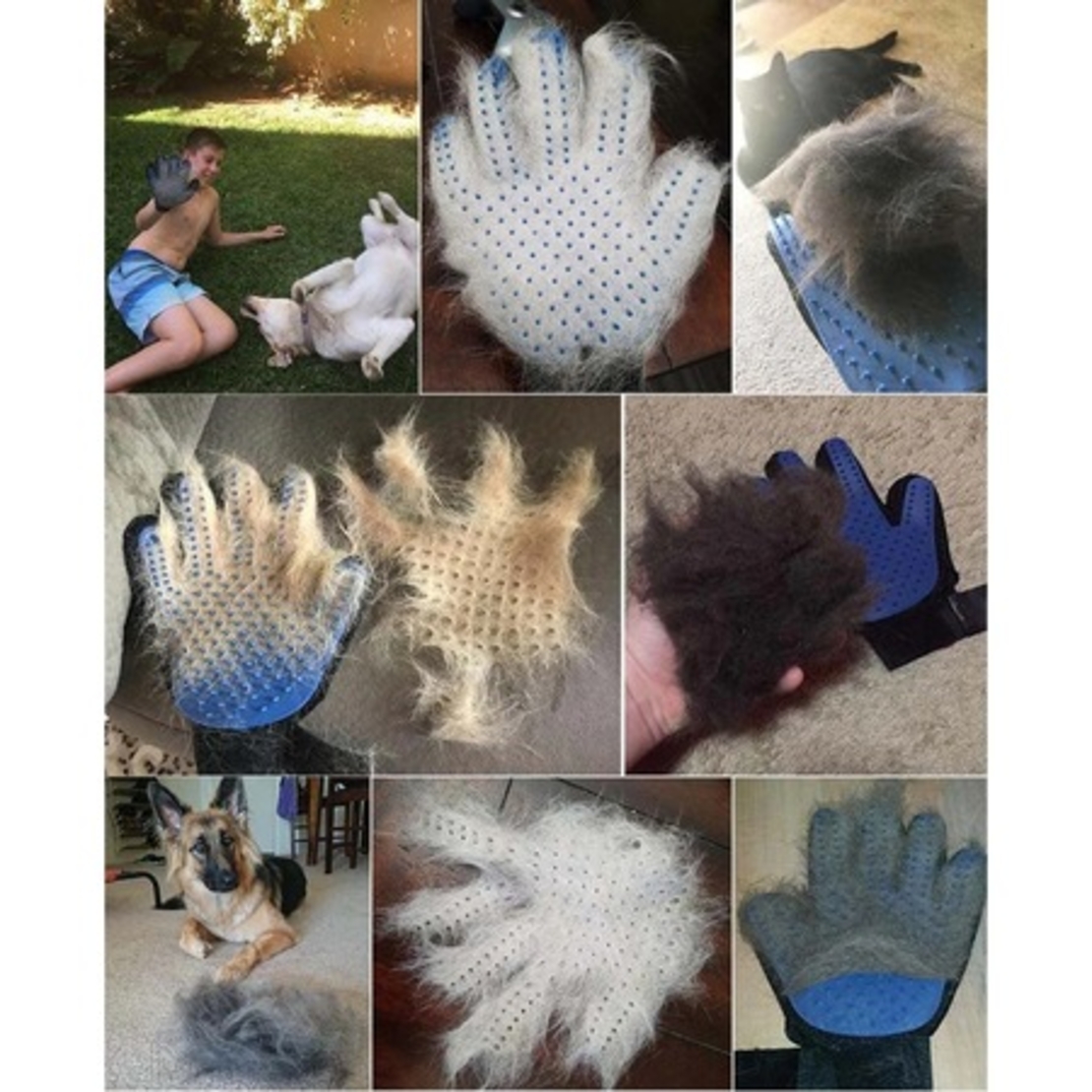 Set Perie cu Rola si barete de cauciuc, Neo™ Pet®, cu compartiment pentru colectarea blanii si parului, utila in Curatarea Parului de Animale, Lavabila Reutilizabila, si Manusa Perie de ingrijire si curatare caini, pisici si alte animale de companie