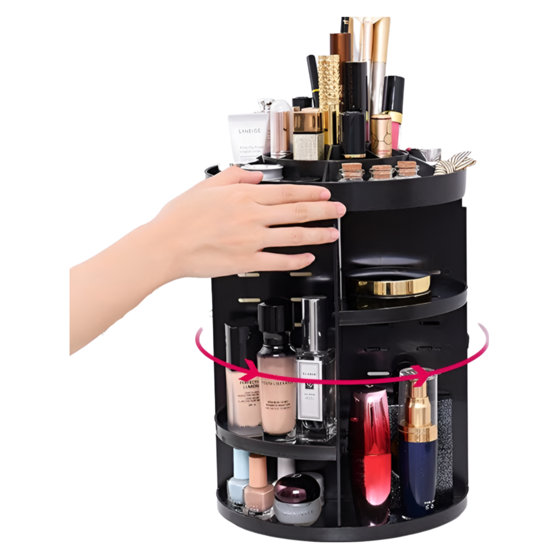 Organizator pentru Cosmetice Neo™, Rotativ 360