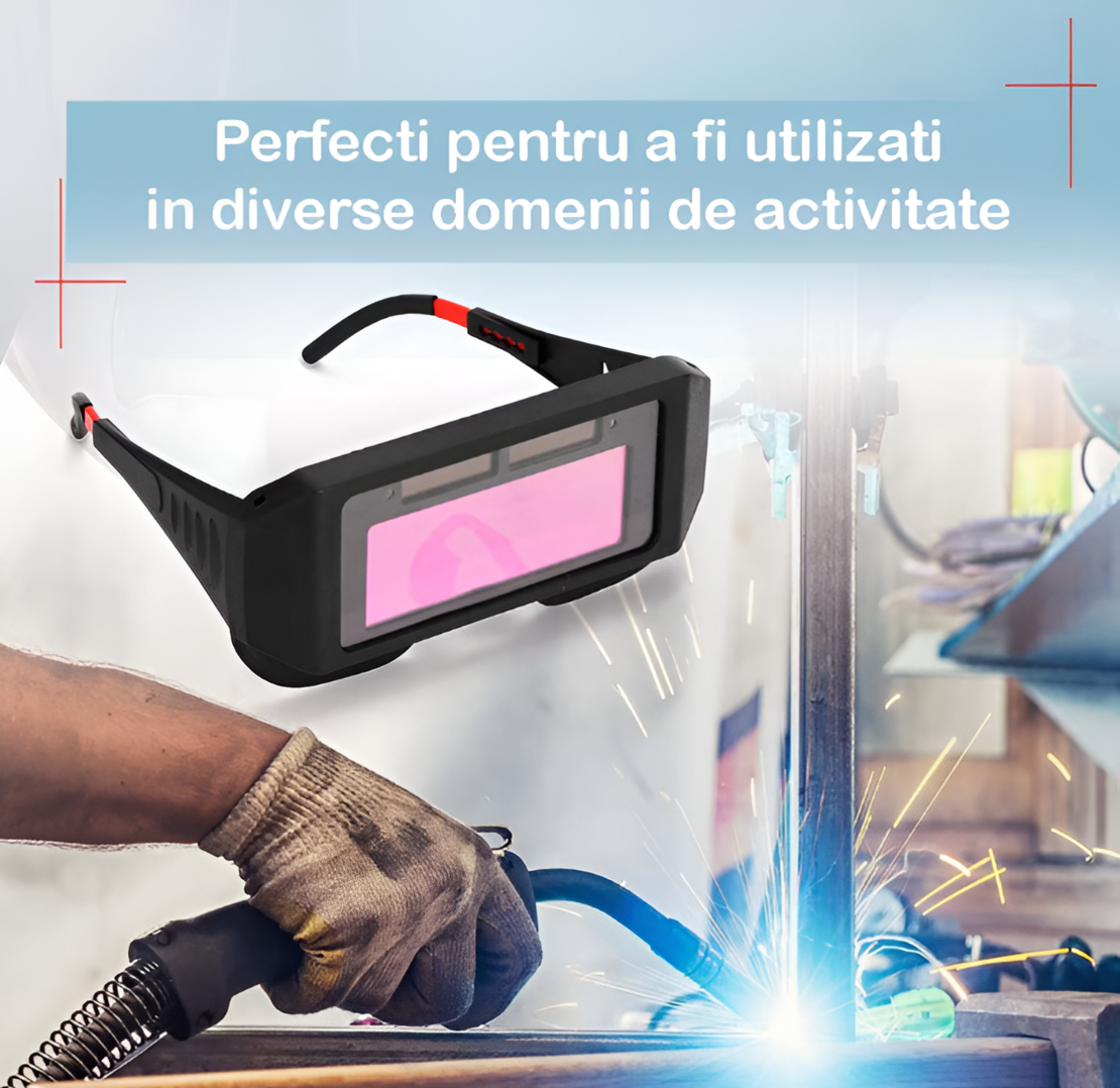 Ochelari de Sudura cu Inchidere Automata si Incarcare Solara, Neo™