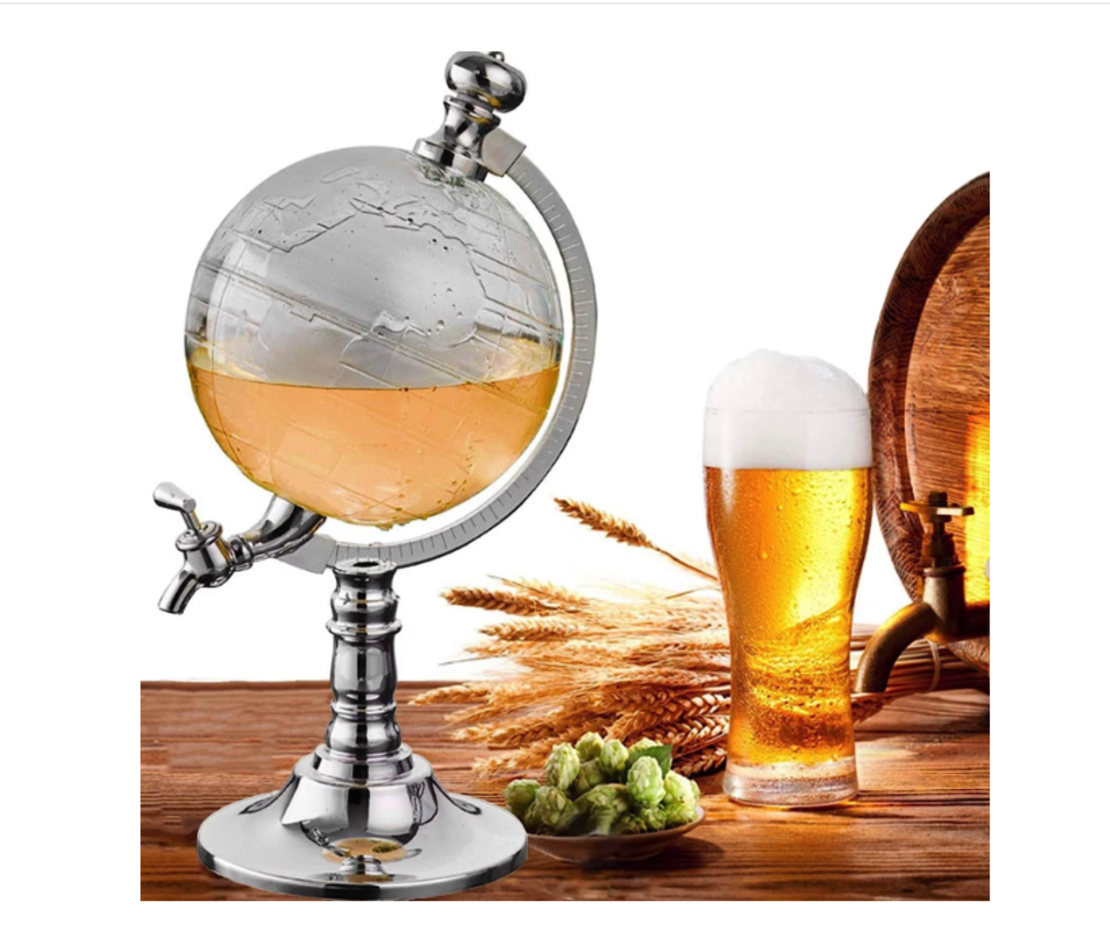 Dispenser de Bauturi Neo™, in Forma de Glob, 1.5 L