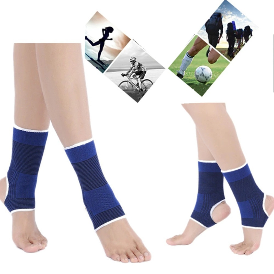 Set 2 Glezniere Elastice Neo™, compatibile cu activitatea fizica, amelioreaza durerea, marime universala
