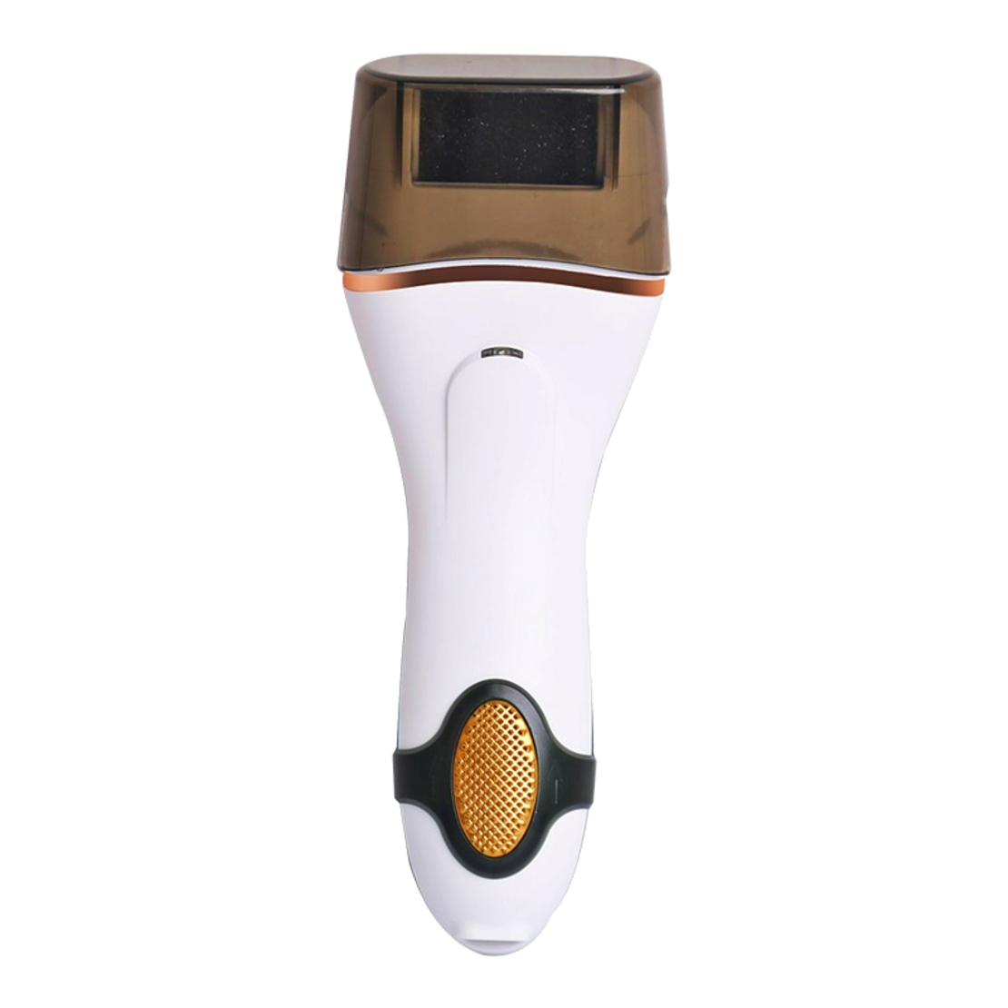 Aparat indepartare bataturi si piele uscata Calus Neo™ Foot Polisher Cap, display digital, LED, incarcare USB, cu capac si 3 role, 2300 rpm, V608 Alb
