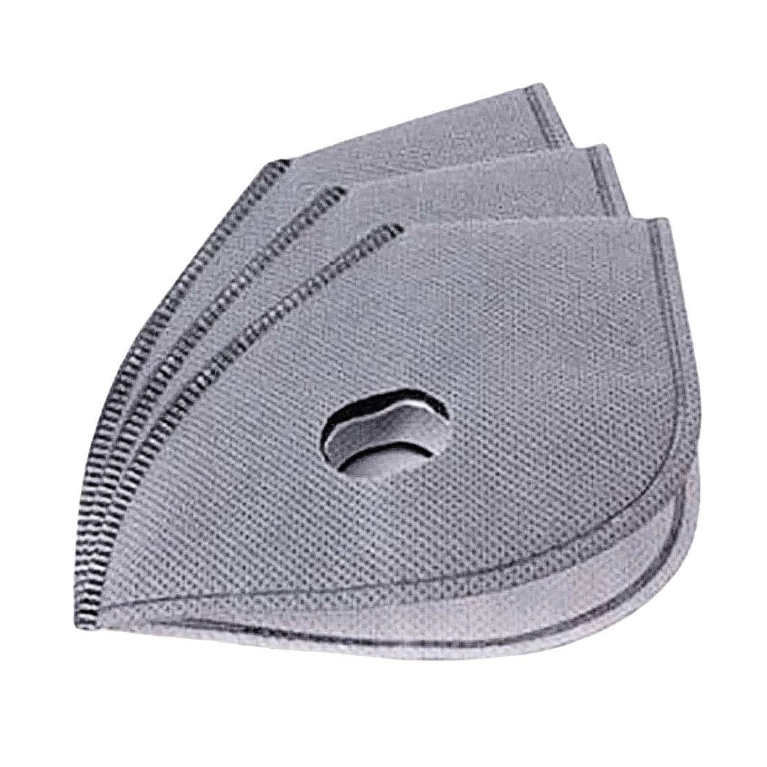 Set 3 Filtre de Rezerva Carbon pentru Masca Sport de Protectie cu 2 valve