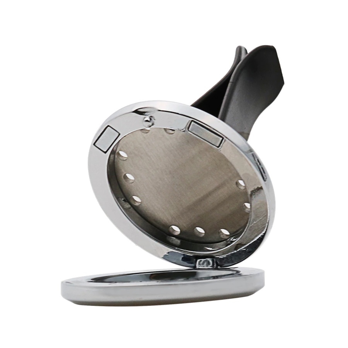 Difuzor auto aromoterapie Neo™ HG424, Tree of Life Love, 1 pad burete inclus, cu uleiuri esentiale, eco friendly, otel inoxidabil