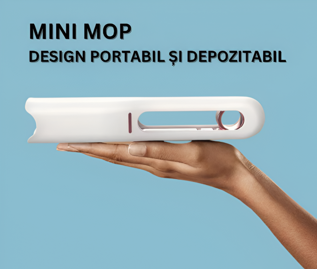 Mini Mop NEO™ pentru Curatare, Plastic, 248 mm, Alb