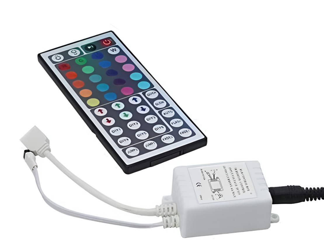 Banda LED RGB NEO™, cu Telecomanda si Transformator, 5m