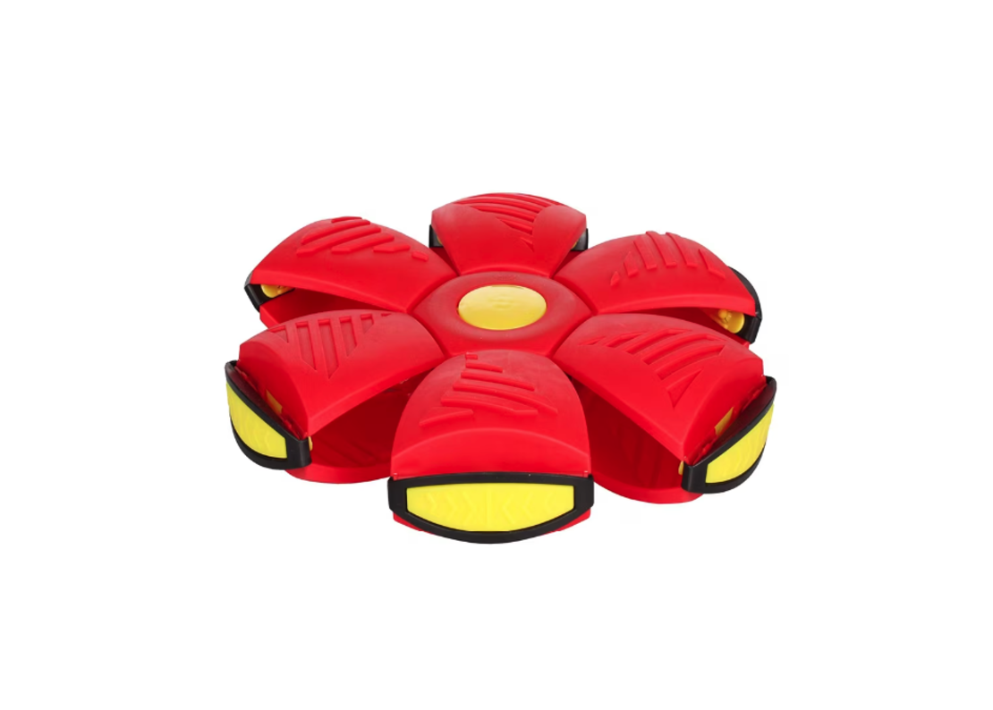 Minge Zburatoare Neo™, Transformabila In Disc, Rosu