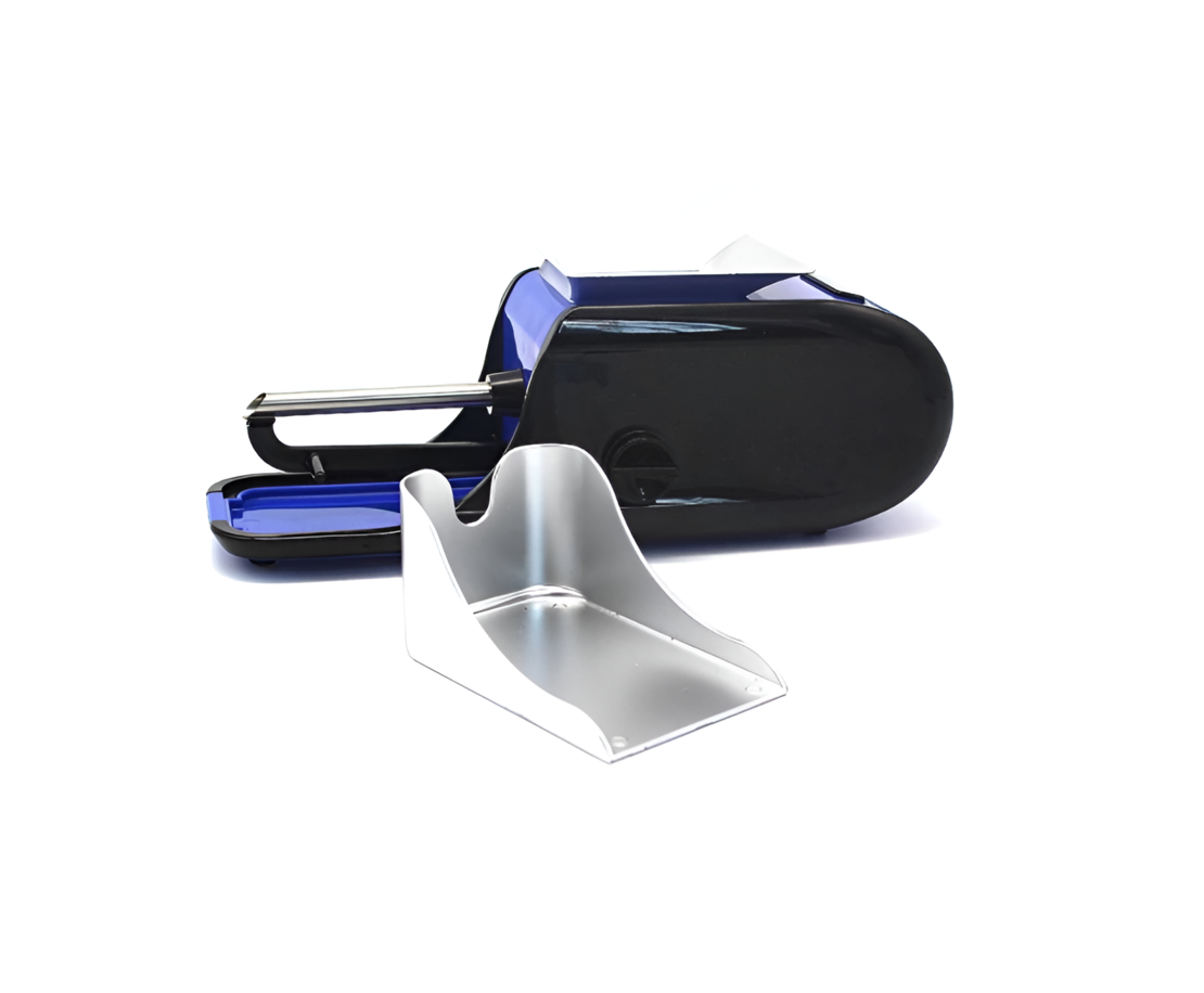 Aparat Profesional pentru Injectarea Tutunului, Electric, Compact, Albastru/Negru, Neo™