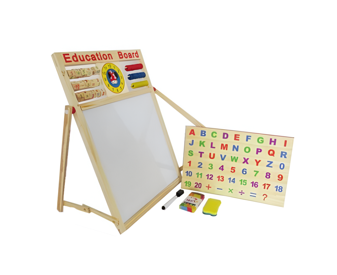 Tabla De Scris Neo™, Magnetica multifunctionala + Alfabet 65 x 50 cm