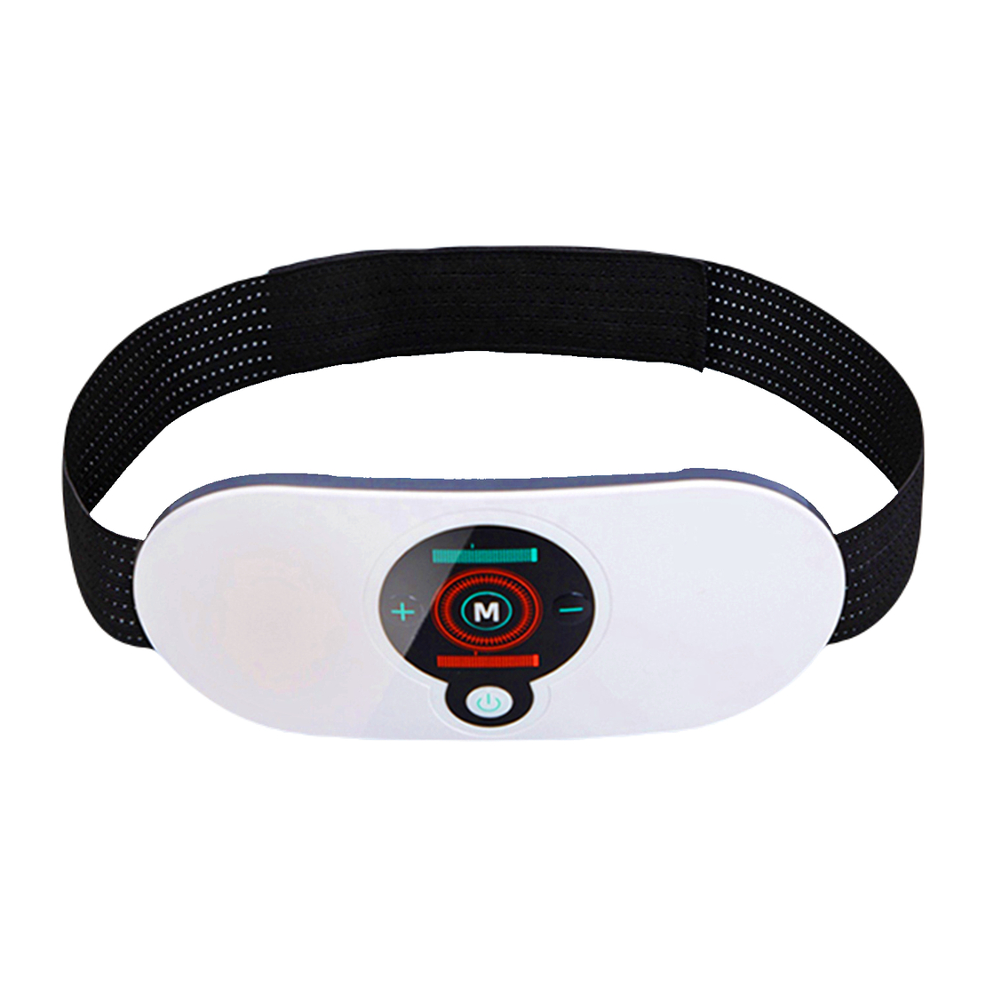 Centura Masaj cu electrostimulare si infrarosu, Neo™ Premium, cu 5 programe de masaj si 18 niveluri de intensitate, pentru slabit, tonifiere si masaj abdomen, fese, coapse, spate
