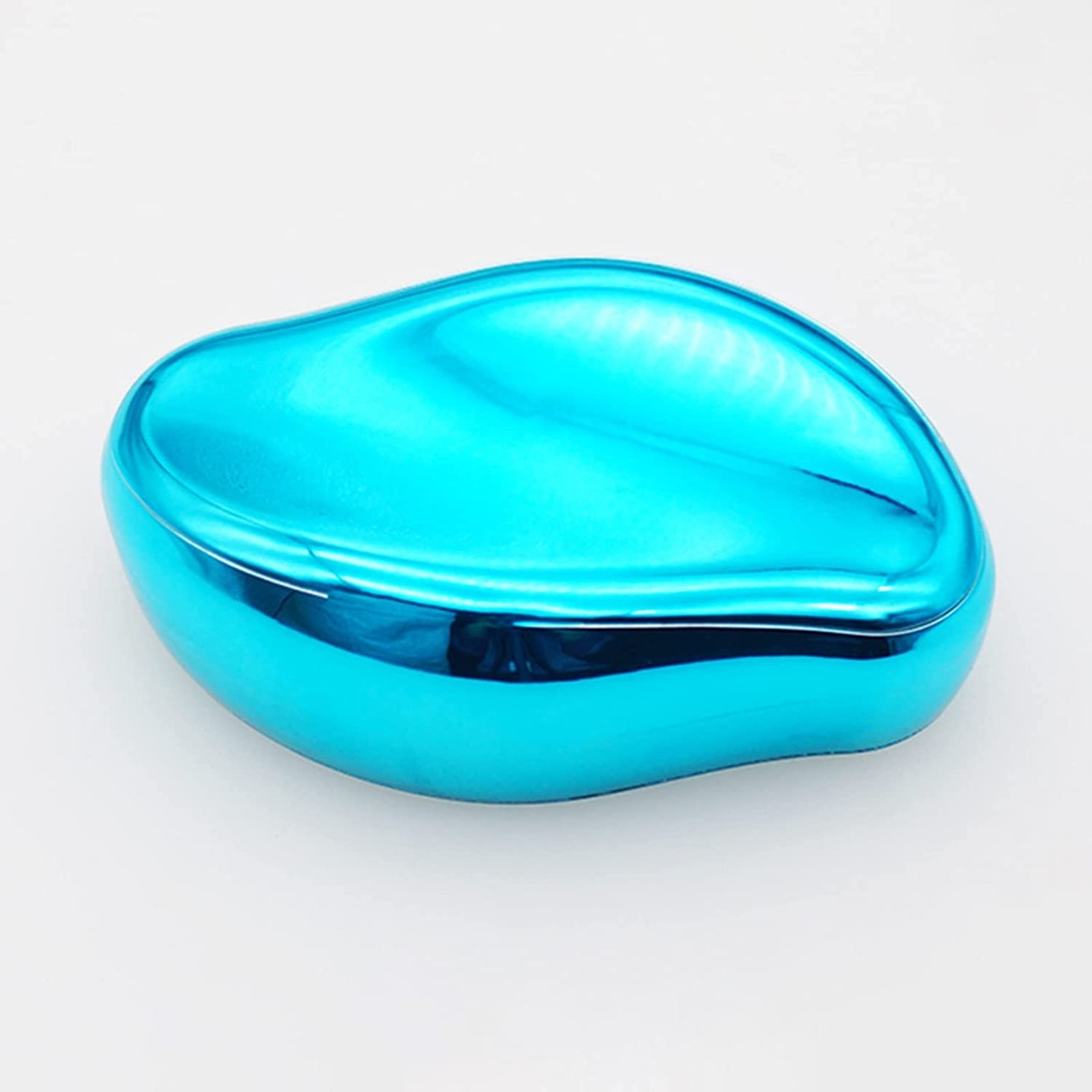 Dispozitiv de Epilare prin Frecare cu cristale Salestore.ro®, pentru indepartarea parului si exfoliere, reutilizabil, fara durere, Turcoaz