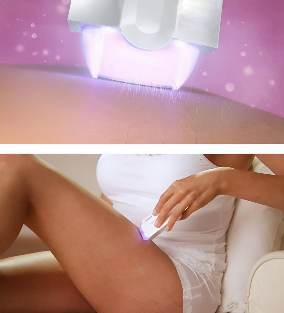Epilator Electric Compact cu Doua Capete si Pornire Automata, Neo™