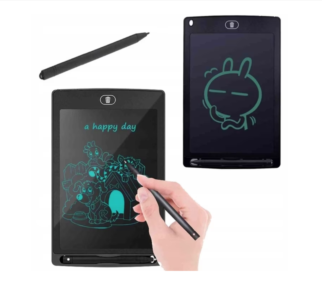 Tableta LCD de Scris si Desenat pentru Copii, 10.5 inch, Negru, Neo™
