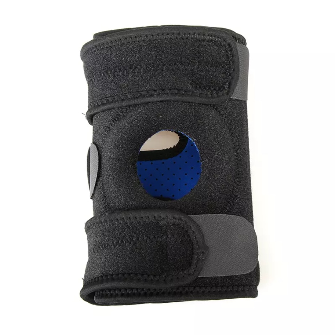 Aparatoare pentru genunchi Neo™, Ajustabila, cu rotula decupata, marime universala, Neagra