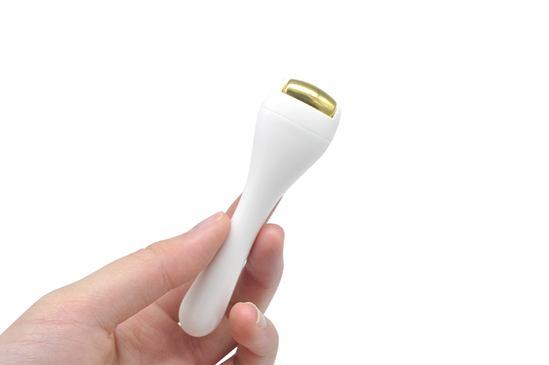 Dispozitiv de masaj si ingrijire faciala pentru ochi, Neo™ cu functie de racire, antirid, elasticitate, Alb