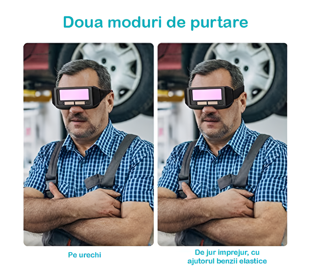 Ochelari de Sudura cu Inchidere Automata si Incarcare Solara, Neo™