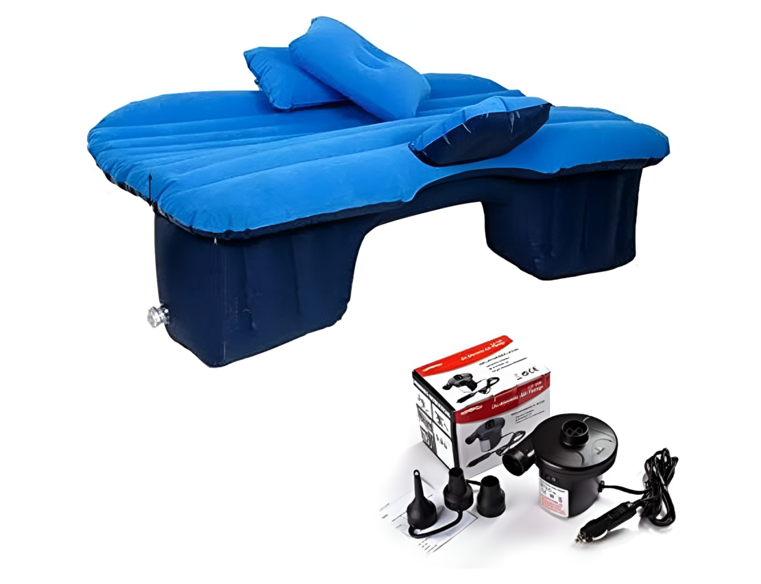 Saltea Auto Gonflabila, Travel Bed, Albastru, Neo™