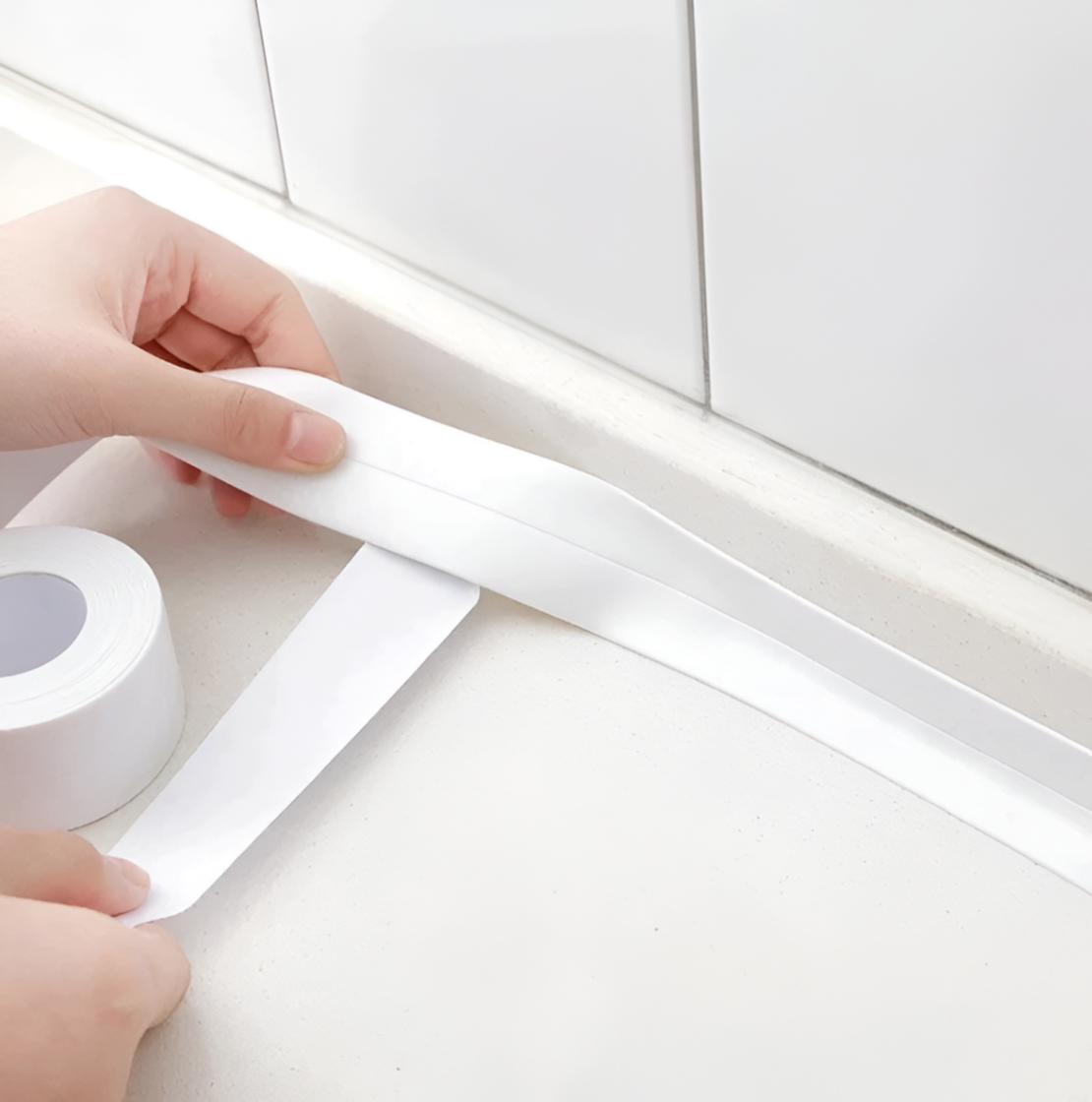 Banda Adeziva Anti-Stropi Neo™, Rezistenta, Usor de Curatat, 3.2 m, Alba