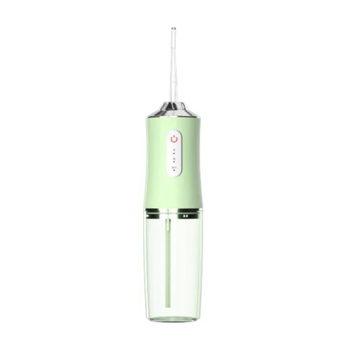 Irigator bucal si oral profesional PPS Pulse® Neo™, 140 PSI, Functie masaj, rotatie 360°, portabil, 4 moduri, acumulator 1400mAh, 4 duze incluse, 220 ml, verde