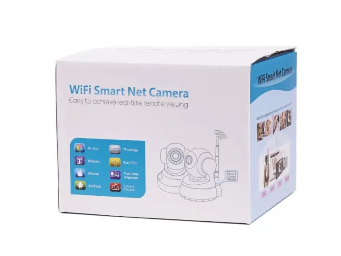 Camera de supraveghere HD cu rotire 360, WiFi, 3 Antene, cu Monitor Bebe Night Vision si Rotire Automata, Neo™ Camy-Cam®