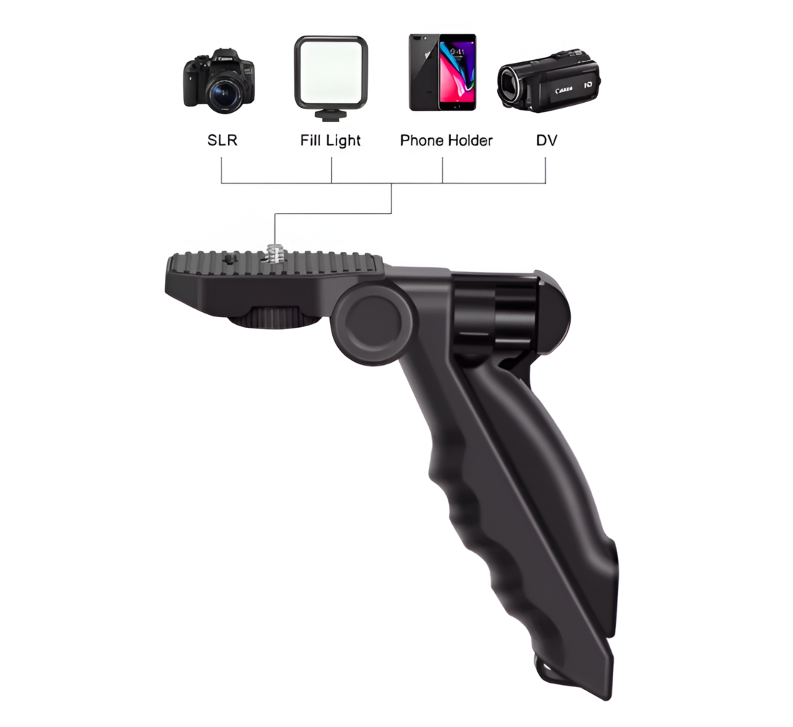 Kit de Vlogging pentru Filmari Video Youtube, TikTok, cu Trepied, Microfon, Panou LED, Suport Reglabil Telefon, Neo™