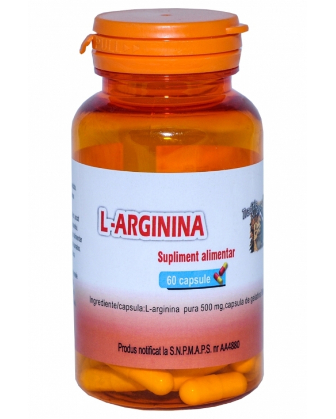 L-Arginina, 60 Capsule