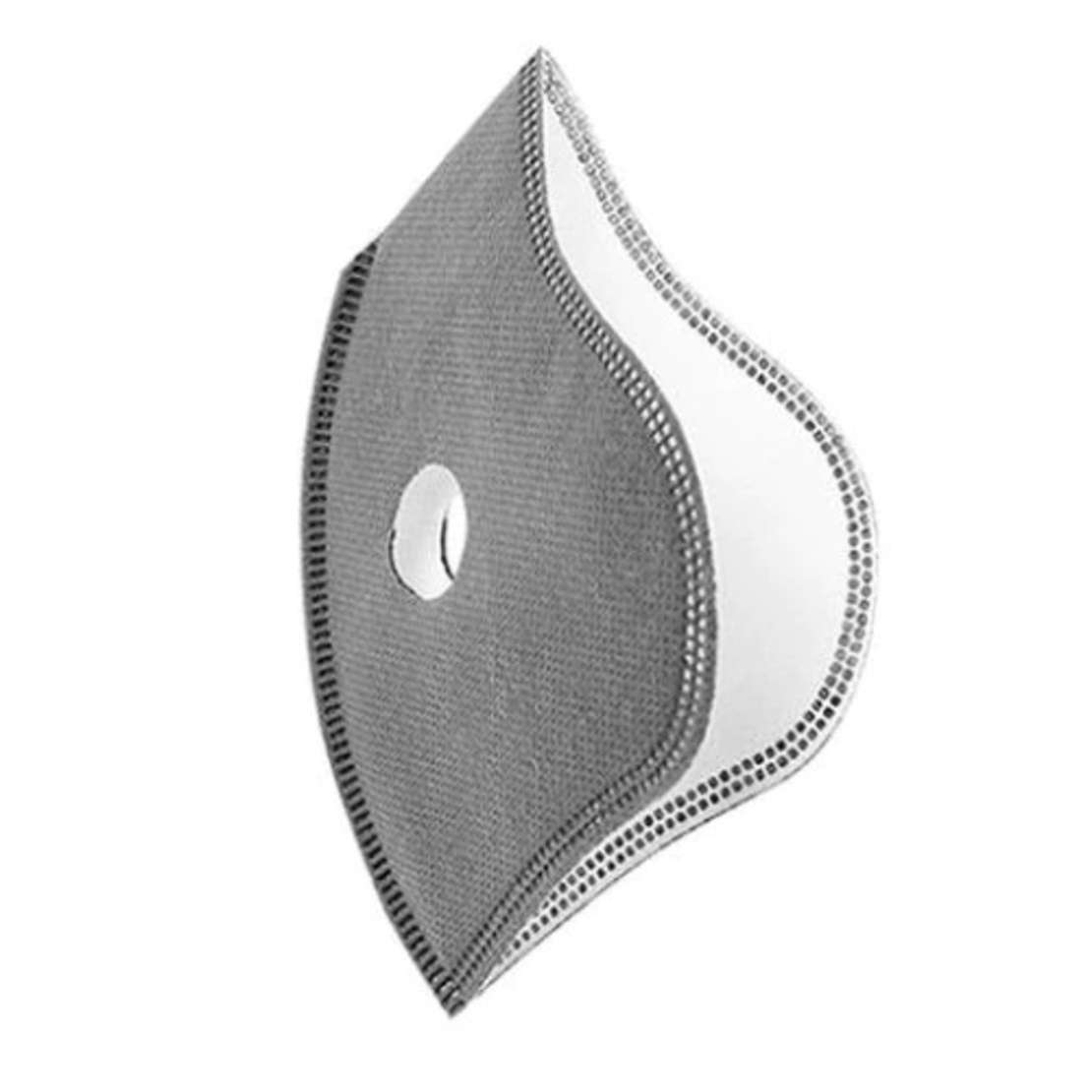 Set 5 Filtre de Rezerva Carbon pentru Masca Sport de Protectie cu 2 valve