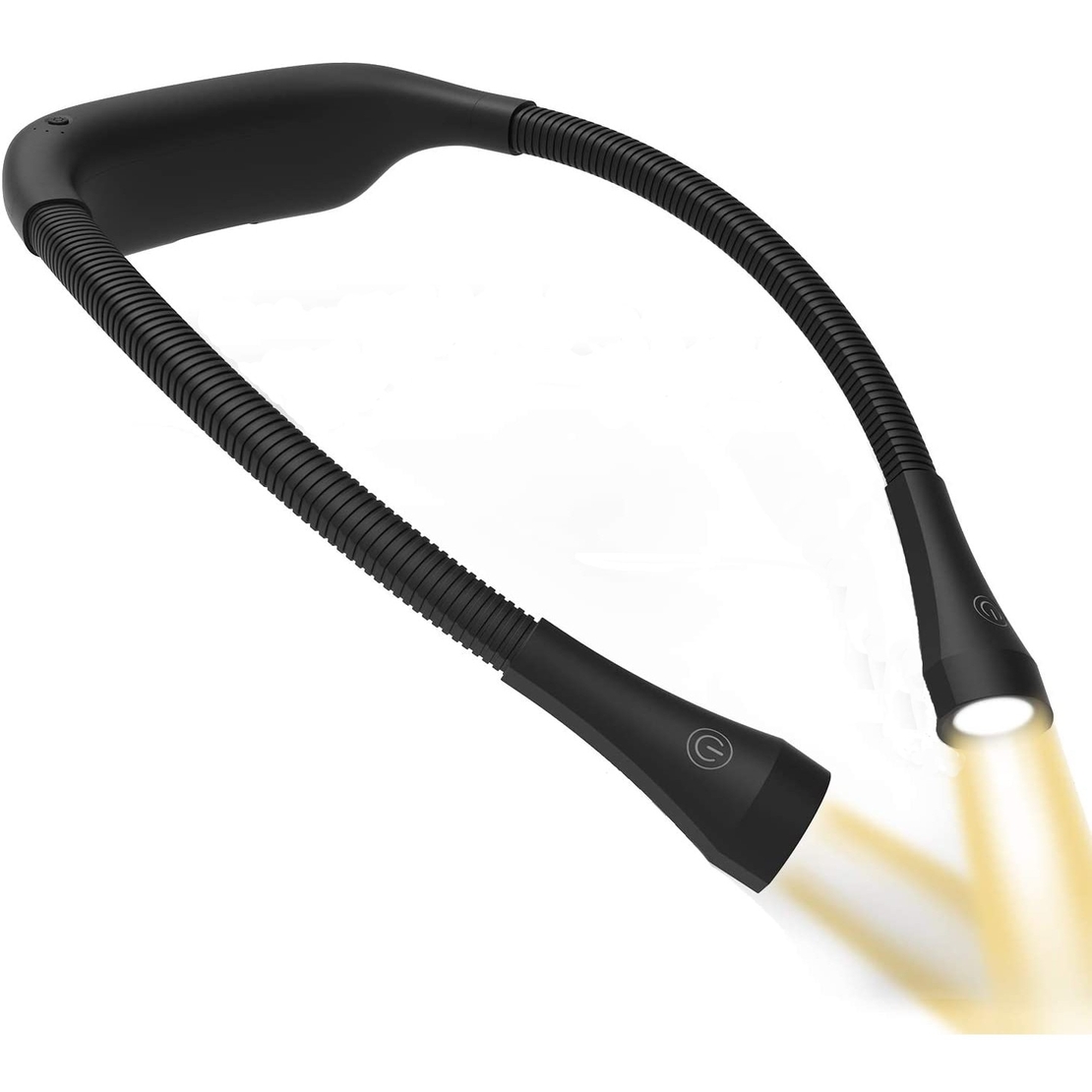 Lampa de gat pentru citit, Incarcare USB, 4W, 2000mAh, 30x16.5x2.9 cm, Negru
