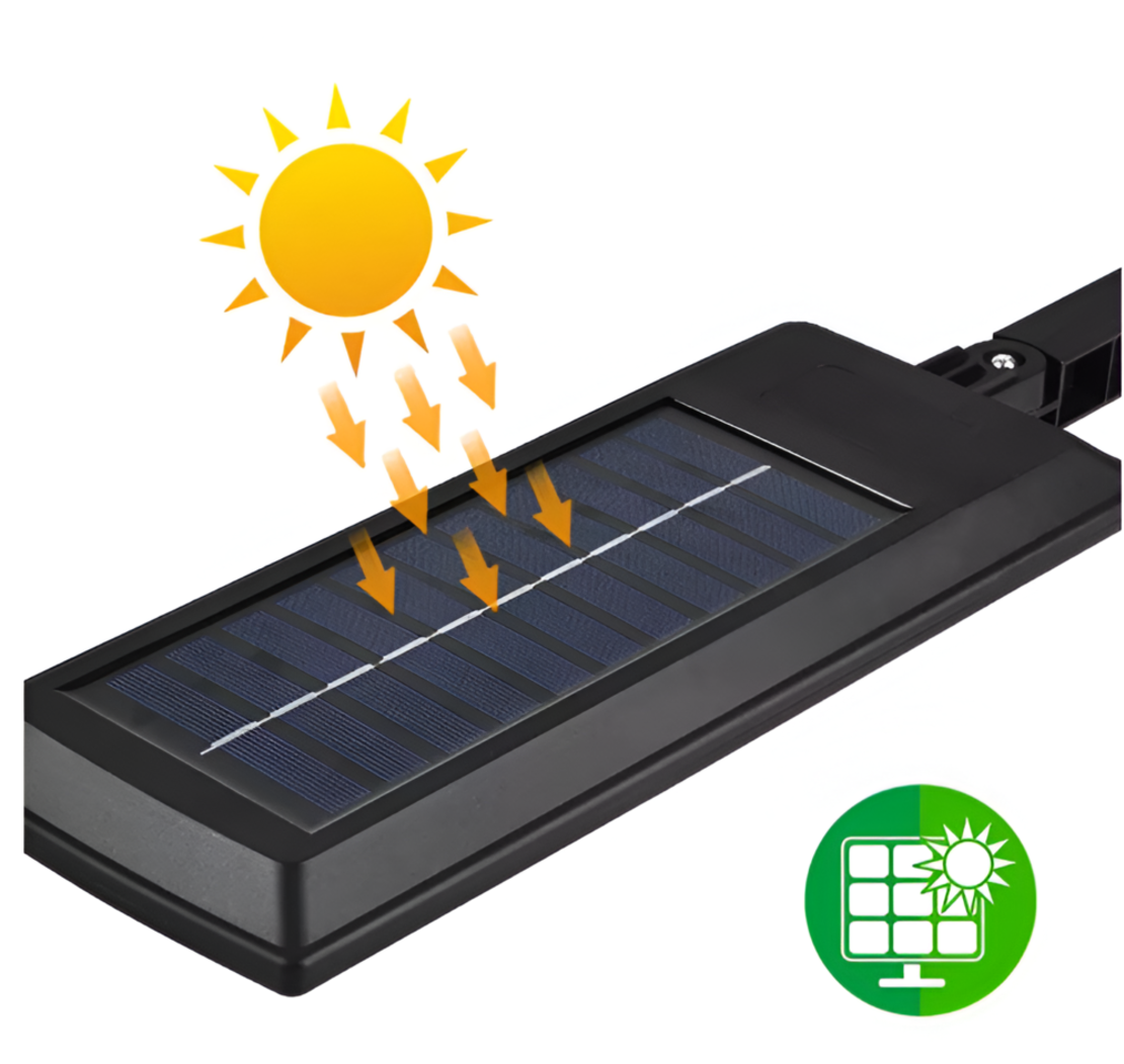 Lampa LED cu Incarcare Solara de Perete, 96 LED-uri, Neo™