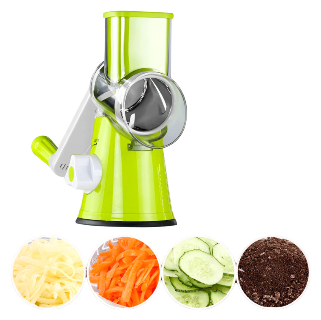 Razatoare Manuala Neo™ Pentru Fructe Si Legume, Material Inox, Verde