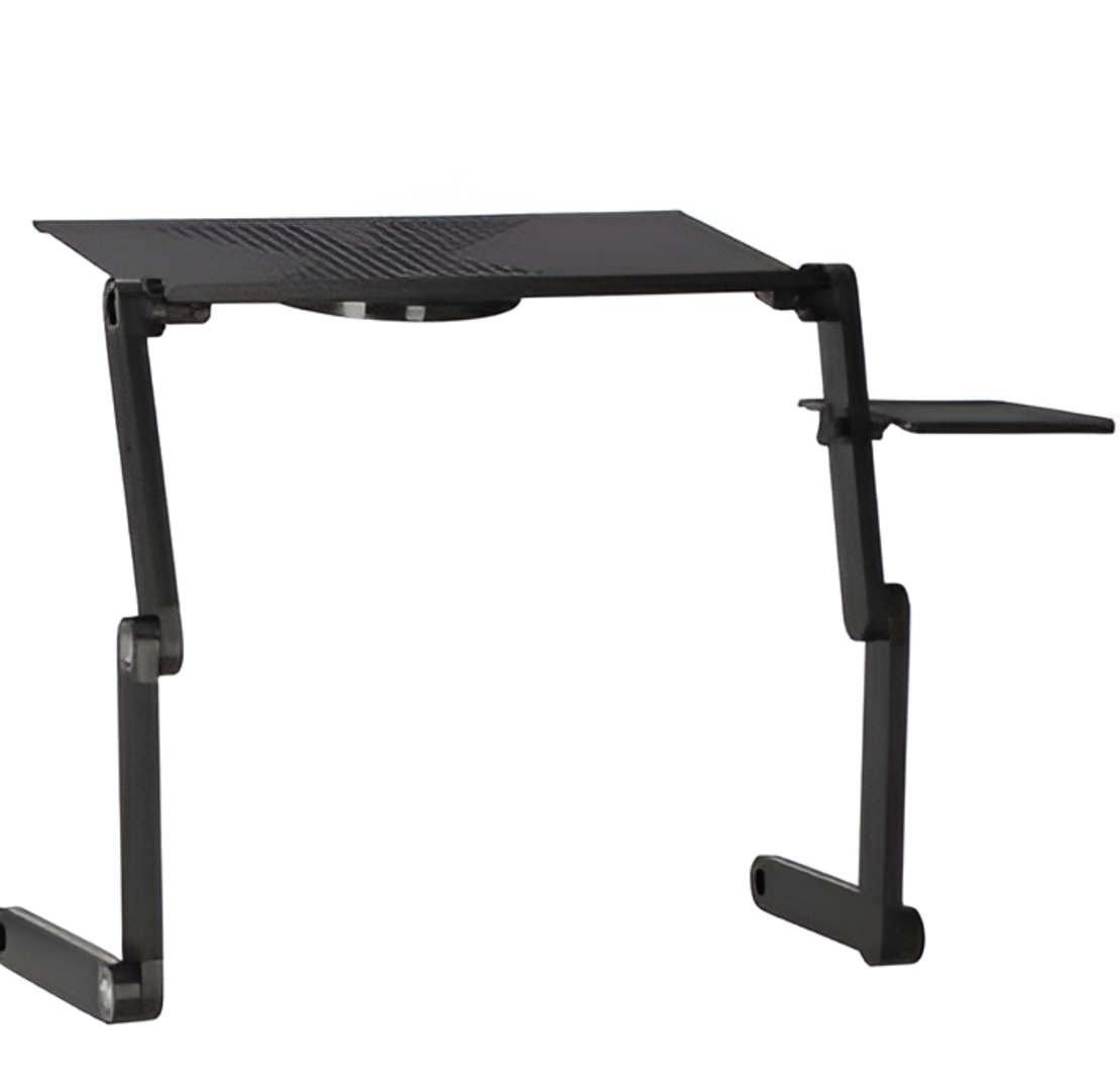 Masuta de Laptop NEO™, Reglabila, din Aluminiu, cu Suport de Mouse si Cooler de Racire