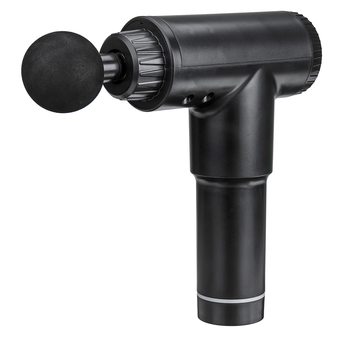 Pistol de masaj Gun Deep, Display LCD, 3200 RPM, 4000 mAh, Negru